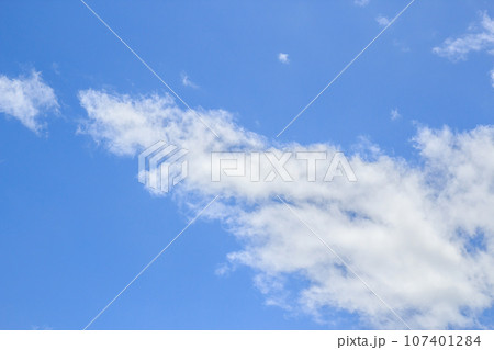 White cloud and blue sky background White cloud and blue sky background 107401284