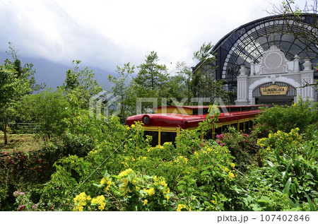 Longest mountain rail at Fansipan Sapa Vietnam 107402846