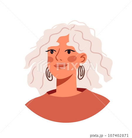 portraits people. Happy woman avatars. Different round face profiles with multiracial persons. Female avatars bundle. Flat vector illustrations portraits people. Happy woman avatars. Different round face profiles with multiracial persons. Female avatars bundle. Flat vector illustrations 107402871