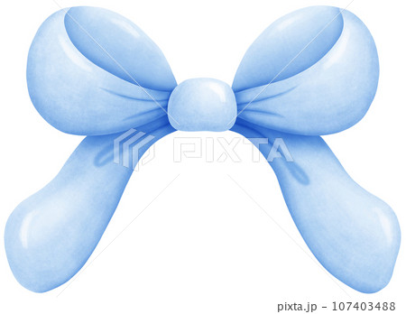 Colorful Gift Bow Decoration - Handmade Festive Craft Detail 107403488