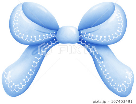 Colorful Gift Bow Decoration - Handmade Festive Craft Detail 107403491