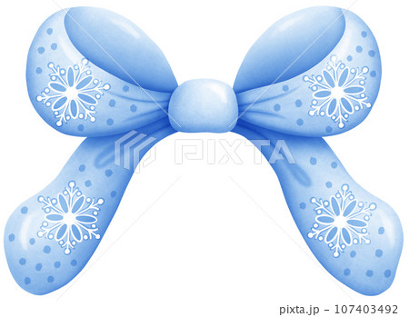 Colorful Gift Bow Decoration - Handmade Festive Craft Detail 107403492
