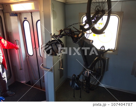 SBB（スイス国鉄）の車両、持ち込み自転車の固定場所 107404787