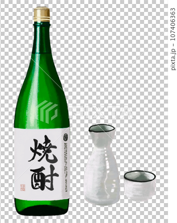 燒酒(1 瓶深綠)附清酒杯 燒酒(1 瓶深綠)附清酒杯 107406363