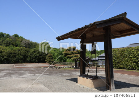 群馬県甘楽郡甘楽町の名勝楽山園の風景 107406811