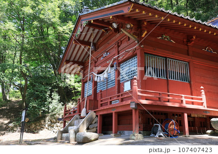 群馬県甘楽郡甘楽町小幡の小幡八幡宮の風景 107407423