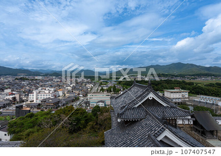 福知山城の天守から見た二層櫓 107407547