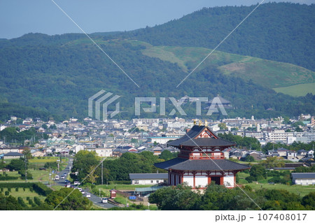 奈良市観光地一望・西大寺より望む 奈良市観光地一望・西大寺より望む 107408017