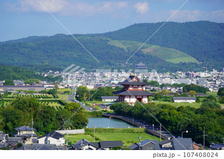 奈良市観光地一望・西大寺より望む 奈良市観光地一望・西大寺より望む 107408024