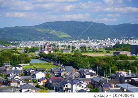 奈良市観光地一望・西大寺より望む 107408048