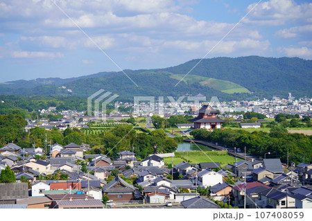 奈良市観光地一望・西大寺より望む 107408059