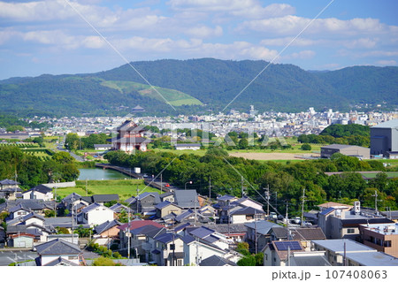 奈良市観光地一望・西大寺より望む 107408063
