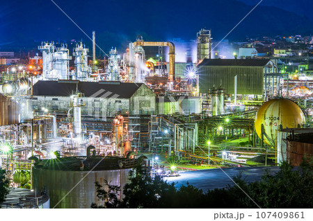 和歌山県　有田市　初島里町（東燃ゼネラル工場夜景　西側） 107409861