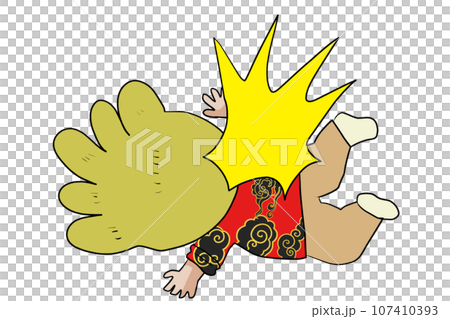 華而不實的男人相撞摔倒 華而不實的男人相撞摔倒 107410393