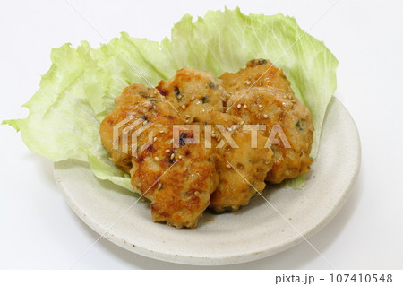 鶏つくねハンバーグ 鶏つくねハンバーグ 107410548