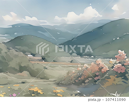 山の見える風景 107411090