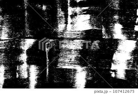 Grunge background with grainy texture and stamp effects. Vintage or distressed overlays paper. Noise elements old style effect. Flat vector illustration isolated 107412675