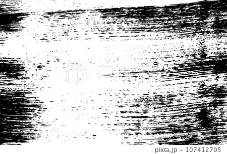 Vintage paper elements old effects. Overlay textures black worn edges and folds. posters, photos, vinyl covers, and painted backgrounds. Flat vector illustration isolated 107412705