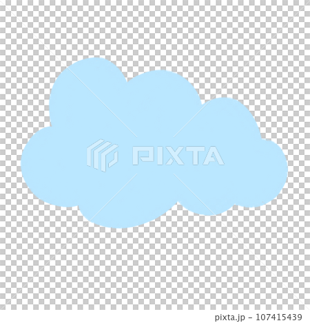 Cloud Cartoon illustration 107415439