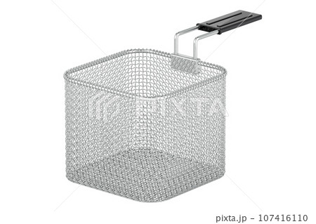 Deep Fryer Basket with non-slip Handle. 3D rendering 107416110