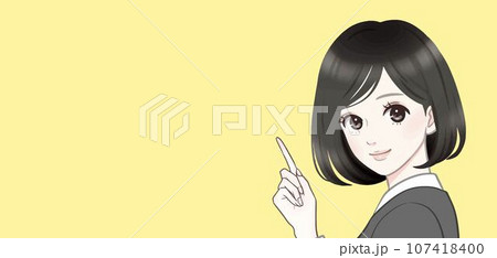 女性・女の子のイラスト素材 107418400