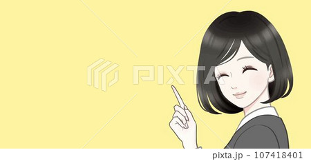 女性・女の子のイラスト素材 女性・女の子のイラスト素材 107418401