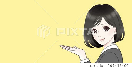 女性・女の子のイラスト素材 107418406