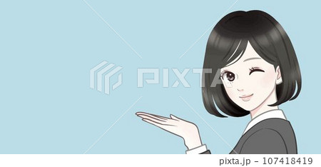 女性・女の子のイラスト素材 107418419