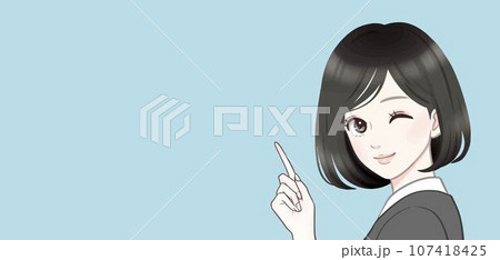 女性・女の子のイラスト素材 107418425