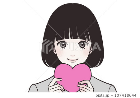 女性・女の子のイラスト素材 107418644