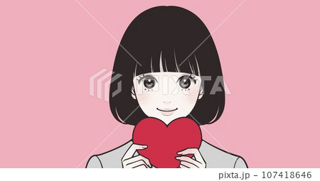 女性・女の子のイラスト素材 107418646