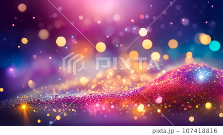 キラキラ / 輝き / 光 /美しい / 宝石 / ジュエリー / ゴージャス / グリッター / 107418816