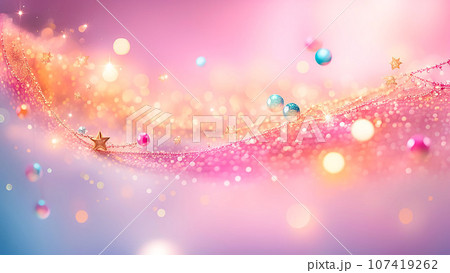 キラキラ / 輝き / 光 /美しい / 宝石 / ジュエリー / ゴージャス / グリッター / 107419262