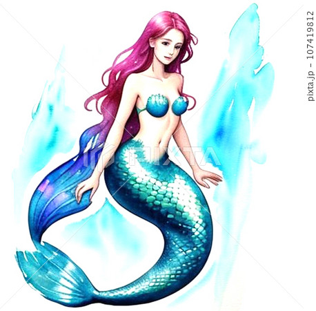 赤い髪の人魚 赤い髪の人魚 107419812