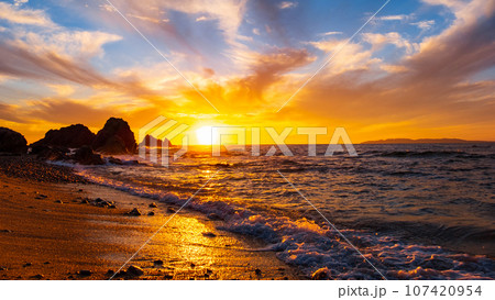 笹川流れ・夕景 笹川流れ・夕景 107420954