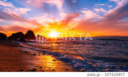 笹川流れ・夕景 笹川流れ・夕景 107420957