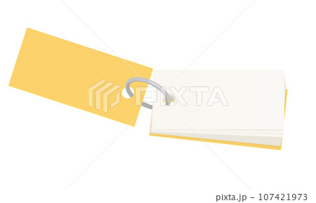 単語帳のイラスト 107421973