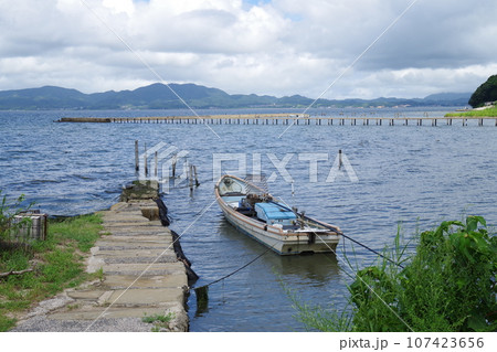 松江宍道湖畔の景色 107423656