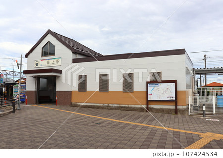 名鉄 尾西線の森上駅（愛知県稲沢市） 107424534