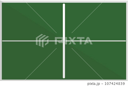 Field for playing tennis, court for players vector Field for playing tennis, court for players vector 107424839