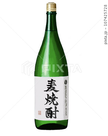 麦焼酎（一升瓶深緑） 107425728