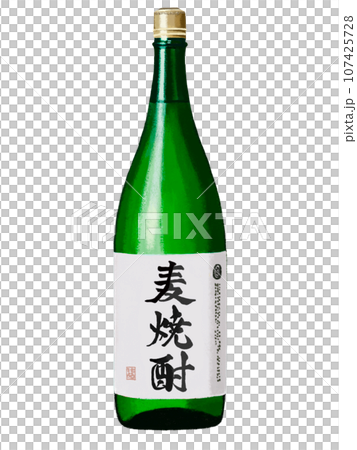 麦焼酎（一升瓶深緑） 107425728