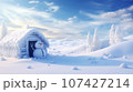 クリスマスの雪だるまAI 107427214