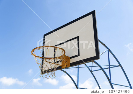 SWISH バスケットボールゴール 青 SWISH ポータブルバスケットゴール