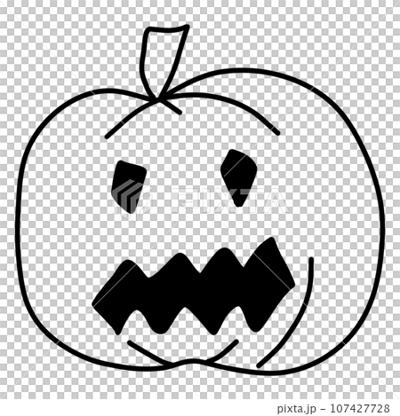Halloween pumpkin drawing Halloween pumpkin drawing 107427728