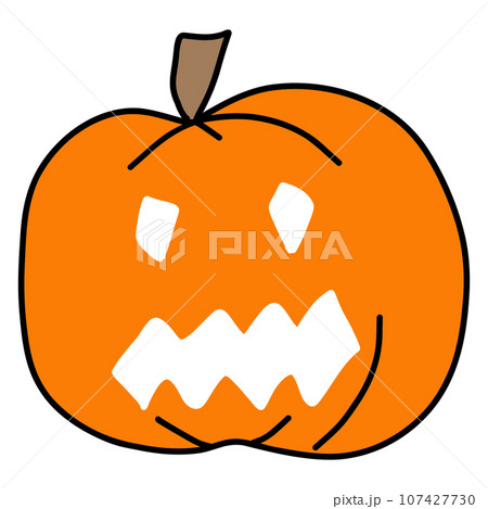 Halloween pumpkin drawing Halloween pumpkin drawing 107427730
