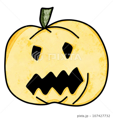 Halloween pumpkin drawing Halloween pumpkin drawing 107427732