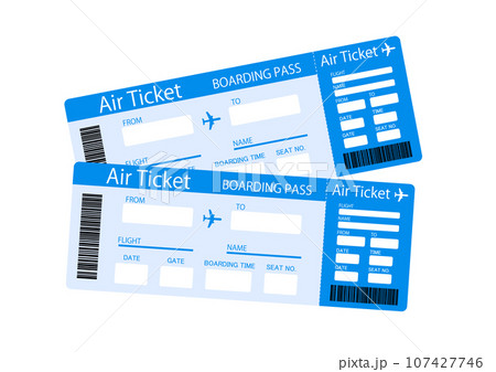 飛行機のペアチケット 107427746