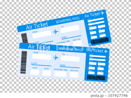 飛行機のペアチケット 107427746