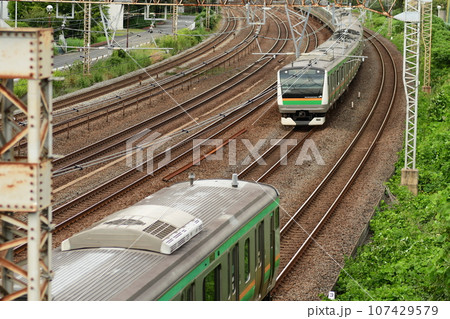 東海道線　大船～戸塚間 107429579